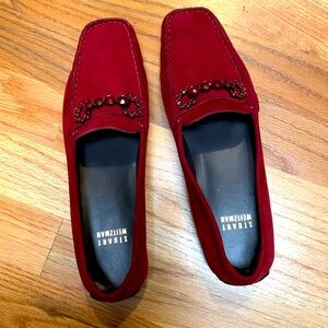 Stuart Weitzman red shoes
